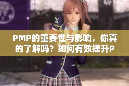 PMP的重要性与影响，你真的了解吗？如何有效提升PMP水平？