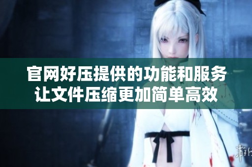 官网好压提供的功能和服务让文件压缩更加简单高效