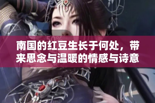 南国的红豆生长于何处，带来思念与温暖的情感与诗意