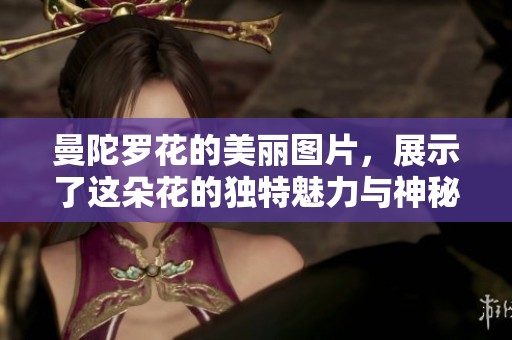 曼陀罗花的美丽图片，展示了这朵花的独特魅力与神秘感