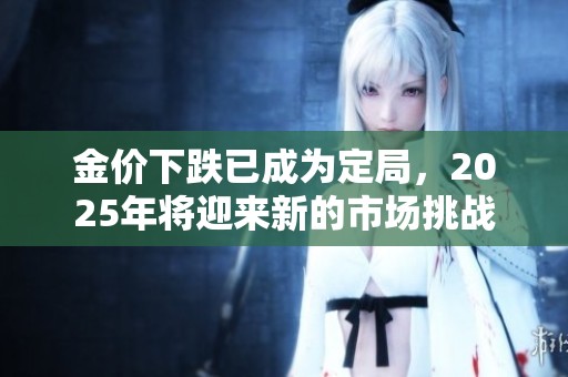 金价下跌已成为定局，2025年将迎来新的市场挑战