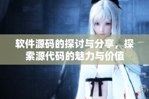 软件源码的探讨与分享，探索源代码的魅力与价值