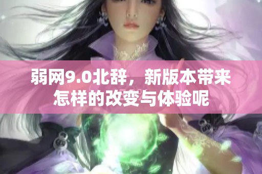 弱网9.0北辞，新版本带来怎样的改变与体验呢