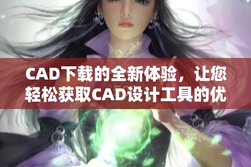CAD下载的全新体验，让您轻松获取CAD设计工具的优质资源