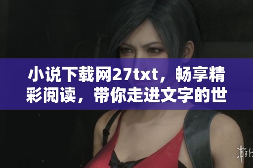 小说下载网27txt，畅享精彩阅读，带你走进文字的世界