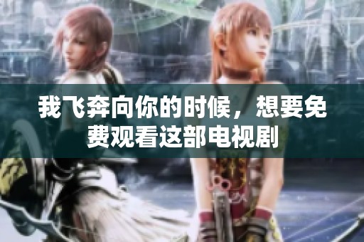 我飞奔向你的时候，想要免费观看这部电视剧