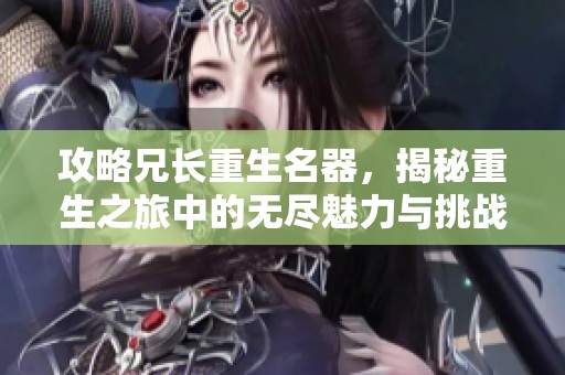 攻略兄长重生名器，揭秘重生之旅中的无尽魅力与挑战