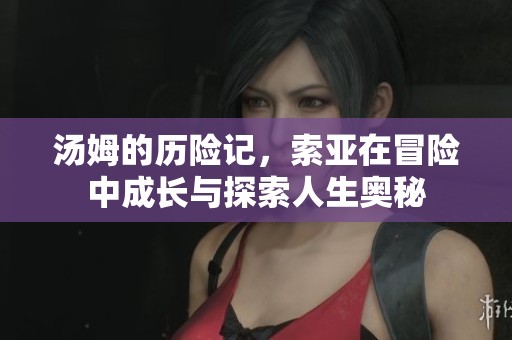 汤姆的历险记，索亚在冒险中成长与探索人生奥秘