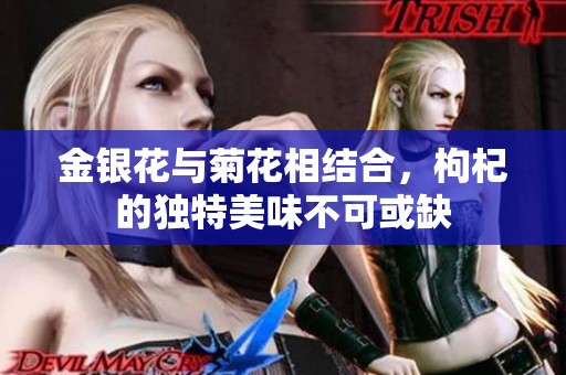 金银花与菊花相结合，枸杞的独特美味不可或缺