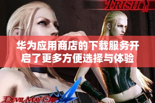 华为应用商店的下载服务开启了更多方便选择与体验