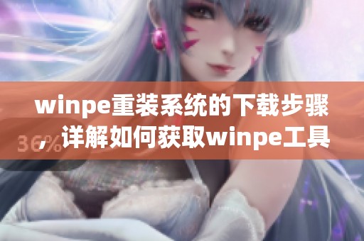 winpe重装系统的下载步骤，详解如何获取winpe工具
