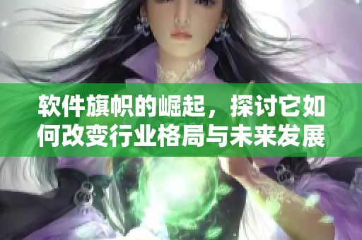 软件旗帜的崛起，探讨它如何改变行业格局与未来发展方向