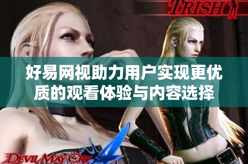 好易网视助力用户实现更优质的观看体验与内容选择