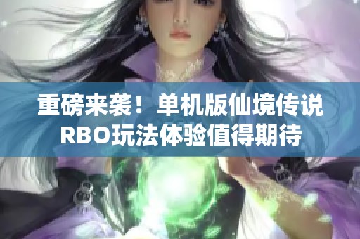 重磅来袭！单机版仙境传说RBO玩法体验值得期待