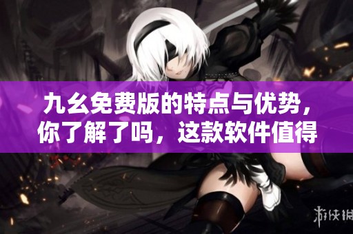 九幺免费版的特点与优势，你了解了吗，这款软件值得一试