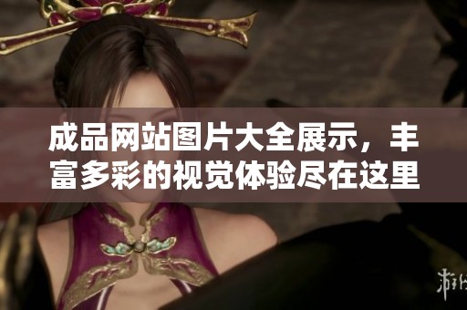 成品网站图片大全展示，丰富多彩的视觉体验尽在这里等你探索