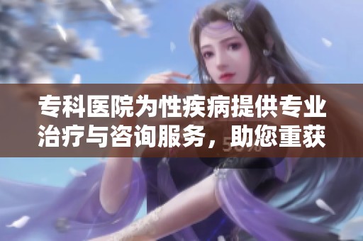 专科医院为性疾病提供专业治疗与咨询服务，助您重获健康与快乐生活