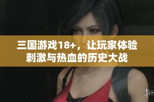 三国游戏18+，让玩家体验刺激与热血的历史大战