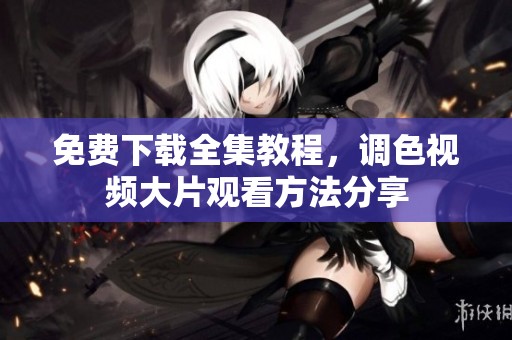 免费下载全集教程，调色视频大片观看方法分享