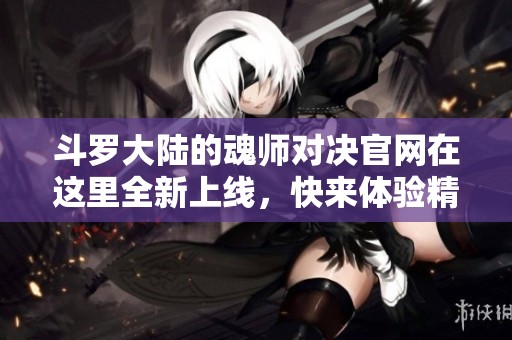 斗罗大陆的魂师对决官网在这里全新上线，快来体验精彩内容吧！