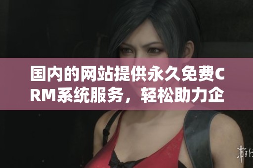 国内的网站提供永久免费CRM系统服务，轻松助力企业管理和客户关系提升