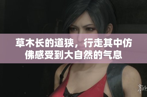 草木长的道狭，行走其中仿佛感受到大自然的气息