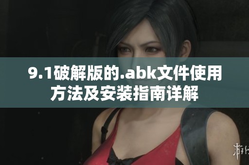 9.1破解版的.abk文件使用方法及安装指南详解