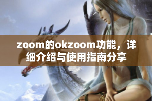 zoom的okzoom功能，详细介绍与使用指南分享