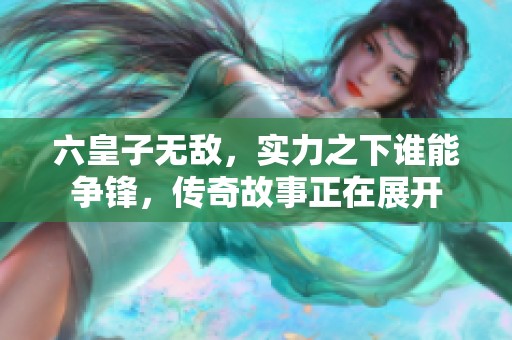 六皇子无敌，实力之下谁能争锋，传奇故事正在展开