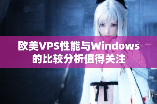 欧美VPS性能与Windows的比较分析值得关注