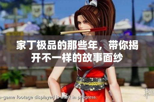 家丁极品的那些年，带你揭开不一样的故事面纱