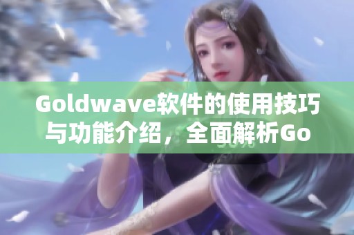 Goldw**e软件的使用技巧与功能介绍，全面解析Goldw**e软件的强大之处