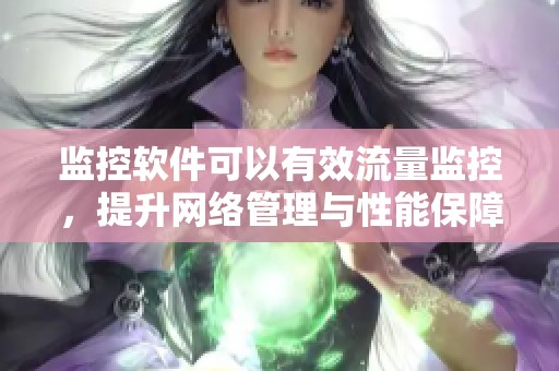 监控软件可以有效流量监控，提升网络管理与性能保障的能力