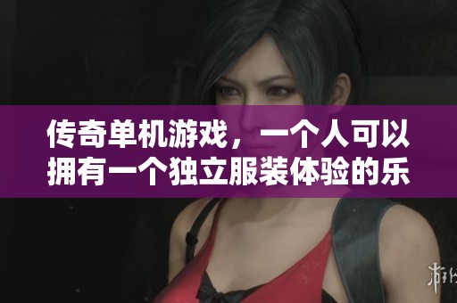 传奇单机游戏，一个人可以拥有一个独立服装体验的乐趣