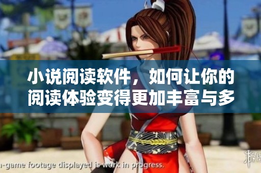 小说阅读软件，如何让你的阅读体验变得更加丰富与多彩