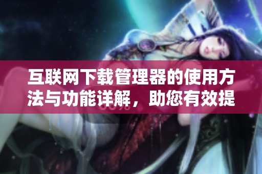 互联网下载管理器的使用方法与功能详解，助您有效提升下载效率