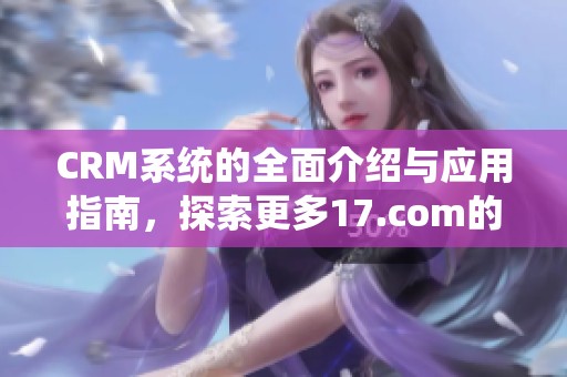 CRM系统的全面介绍与应用指南，探索更多17.com的精彩内容