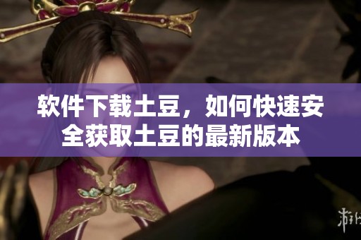 软件下载土豆，如何快速安全获取土豆的最新版本