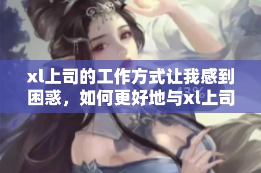 xl上司的工作方式让我感到困惑，如何更好地与xl上司沟通呢