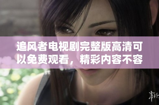 追风者电视剧完整版高清可以免费观看，精彩内容不容错过尽在这里！