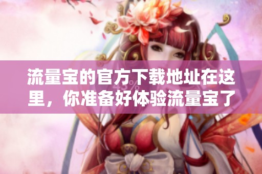 流量宝的官方下载地址在这里，你准备好体验流量宝了吗