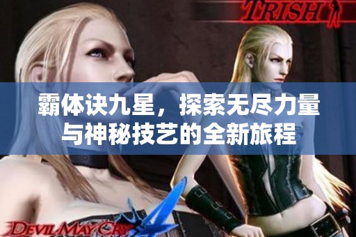 霸体诀九星，探索无尽力量与神秘技艺的全新旅程
