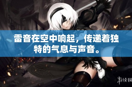 雷音在空中响起，传递着独特的气息与声音。