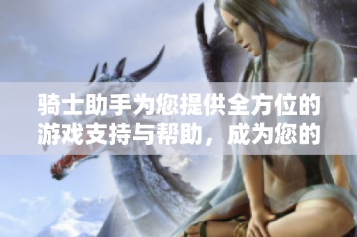 骑士助手为您提供全方位的游戏支持与帮助，成为您的优秀伴侣