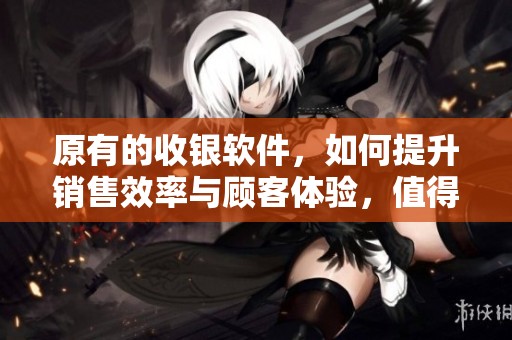 原有的收银软件，如何提升销售效率与顾客体验，值得深入探讨