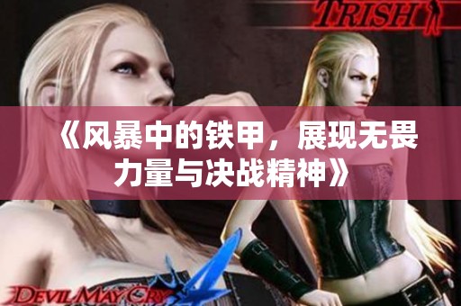 《风暴中的铁甲，展现无畏力量与决战精神》