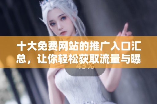 十大免费网站的推广入口汇总，让你轻松获取流量与曝光机会