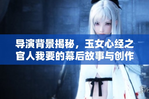 导演背景揭秘，玉女心经之官人我要的幕后故事与创作历程