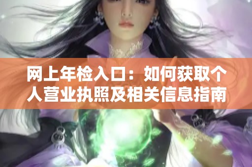 网上年检入口：如何获取个人营业执照及相关信息指南
