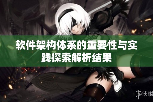 软件架构体系的重要性与实践探索解析结果